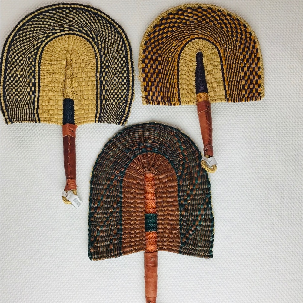 Fan: Burkina Faso Hand Woven - Picture 5 of 7